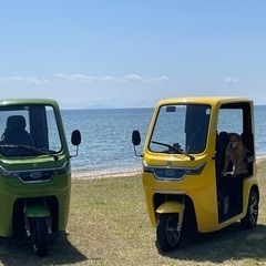 滋賀県高島市観光✨　レンタルEV-TUKTUK🚘