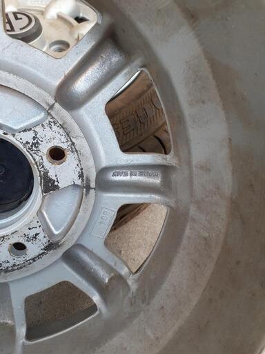 中古タイヤ、ホイール　155/65R12 外ホイール