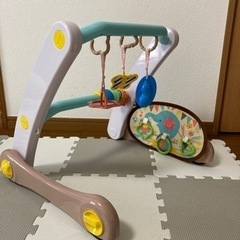 【美品】新生児　おもちゃ　メリー　手押し車