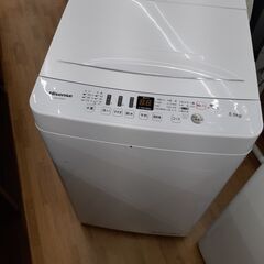 【ドリーム川西店】中古家電/2021年製/Hisense/全自動洗濯機/HW-E5503【御来店限定】