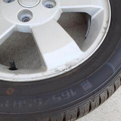 中古タイヤ、ホイール 165/65R15 スズキ(シボレー？)純正