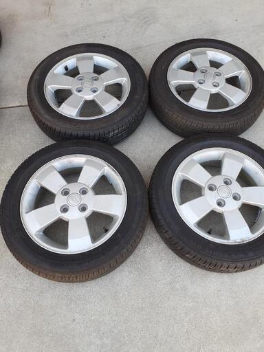 中古タイヤ、ホイール 165/65R15 スズキ(シボレー？)純正