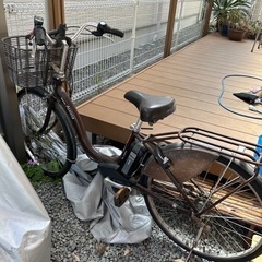 お話中　電動自転車　ブリヂストン　バッテリー切れ