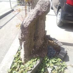 美品◆不動明王石像