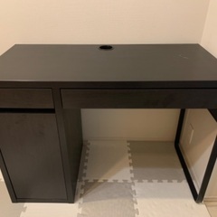 値下げ★【IKEA】デスク4000円(MICKE ブラックブラウン)