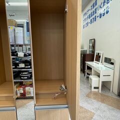 ?未使用!! 大満 シューズボックス ?定価￥78,000? ミラー付き 収納沢山