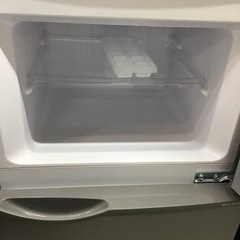 ○販売終了○冷蔵庫 2ドア 118L 2019年製 シルバー SHARP 中古品