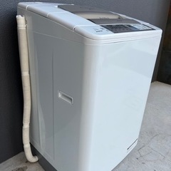 🌸全自動電気洗濯機9キロ㊗️保証一ヶ月🚘大阪市内配送設置無料