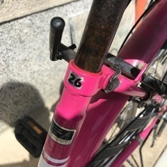ピンク26インチ自転車
