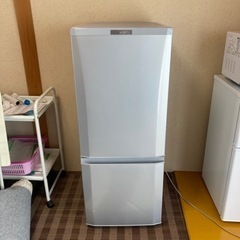 三菱ノンフロン冷凍冷蔵庫 MR-P15E-S1 F 2020年製