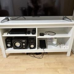 テレビ台　ホワイト　W120 x H62 x D36  IKEA