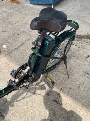 ジャンク品です‼️】?折りたたみ電動自転車? ジャンク】 DAHON
