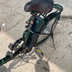 ジャンク品です‼️】?折りたたみ電動自転車?