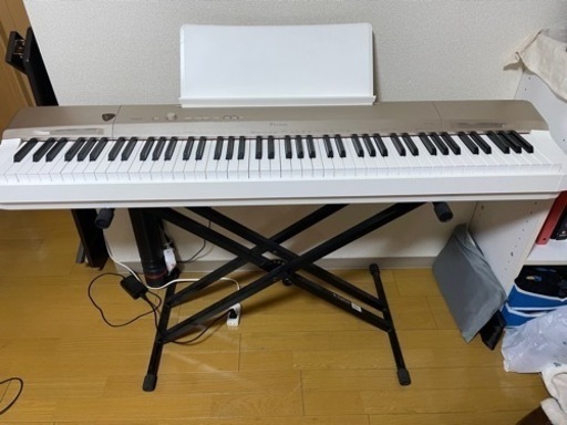 CASIO(カシオ) 88鍵盤 電子ピアノ Privia PX-160GD シャンパンゴールド 
