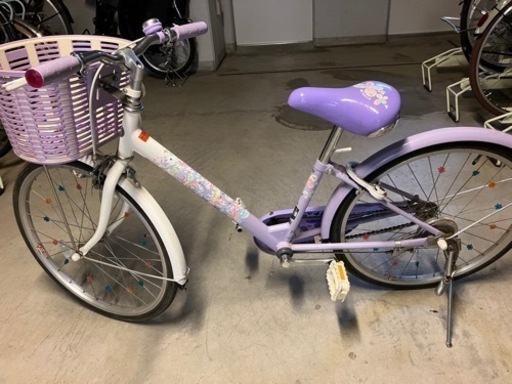 ブリヂストン 自転車 リコリーナ 22インチ パープル
