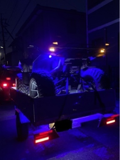 ヤマハ グリズリー バギー ATV UTV 軽 トレーラー ロフトトレーラー