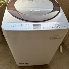 SHARP七キロ洗濯機