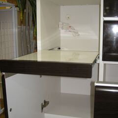 R220 松田家具 キッチンカウンター、キッチンボード、幅118cm USED・美品