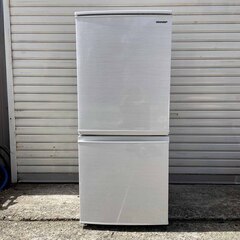 2019年製 SHARP 冷凍冷蔵庫 SJ-D14E-W ホワイ...