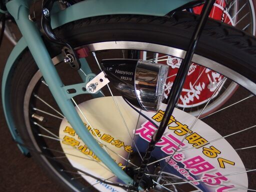 大阪の自転車メーカー製　軽快車２６インチ　ウエルビーサイクル　ONベース　マットグレー　自転車通勤、自転車通学に最適