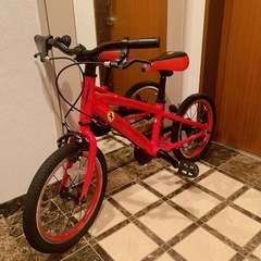 フェラーリ　キッズ　自転車　希少！