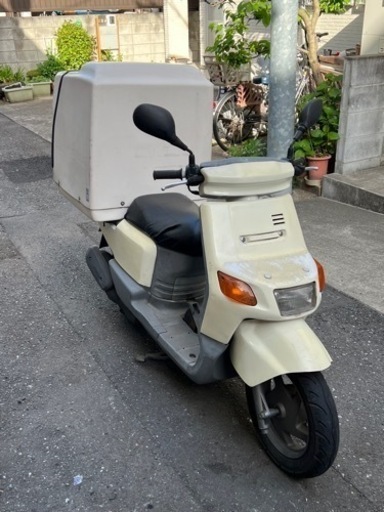 デリバリーの方必見　ヤマハGEAR 2サイクル　大型ボックス付き