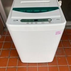 【値下げしました】洗濯機 ヤマダ YWM-T45A1 4.5kg...