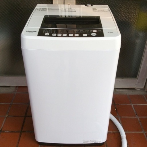 【値下げしました】洗濯機 ハイセンス HW-T55C 5.5㎏ 2018年製 no2174