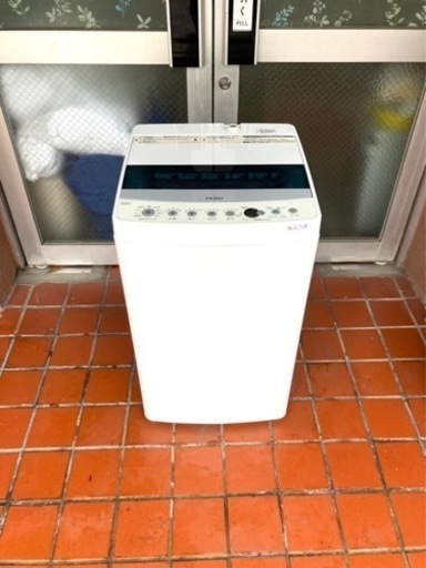 【値下げしました】洗濯機 ハイアール JW-C45D 21年製 4.5kg 2128