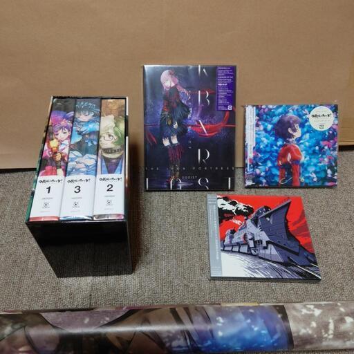 甲鉄城のカバネリBlu-ray全3巻(完全生産限定版)＋CD3枚