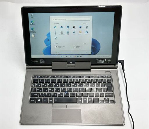 送料無料 保証付 高速SSD 11.6型 タブレットパソコン 東芝 V714/K 美品 第4世代 Core i5 4GB 無線 Wi-Fi Bluetooth Webカメラ Windows11