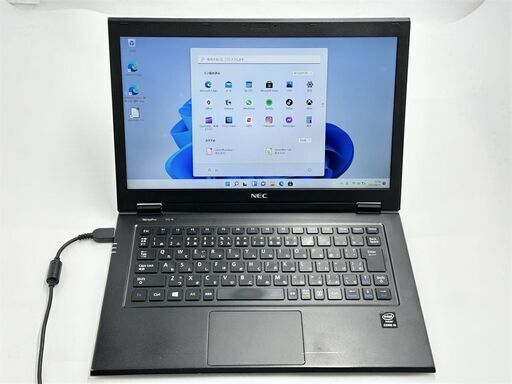 送料無料 保証付 高速SSD 13.3型 軽量 薄型 ノートパソコン NEC PC-VK22TGSFN 中古美品 第5世代 Core i5 4GB 無線 Bluetooth Windows11