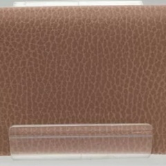 GUCCI◇プチマーモント/カードケース/名刺入れ/レザー/ベージュ