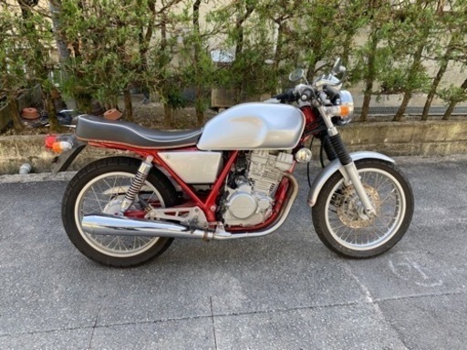 ホンダ　gb250 クラブマン　低走行　ドリームカラー　赤フレーム　カスタム
