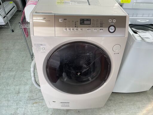 配送設置込み!　シャープ9.0Kドラム式洗濯乾燥機　2015年製　分解クリーニング済み！！
