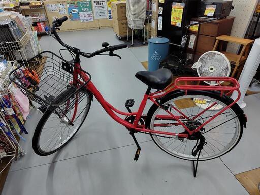 J039 軽快自転車 CARG LEDオート 変速なし 26インチ