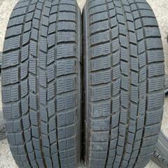 195/65R16 GOODYEAR ICENAVI6 20年製 4本 16インチ4穴 diluce ディルーチェ16×6J 4H100 美品4本タイヤホイールセット