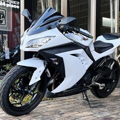 美車 カワサキ Ninja250 ホワイト 保証付き フェンダー...