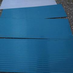 カラートタン波板　　ブルー　６尺　　ポリカ　合計　４枚