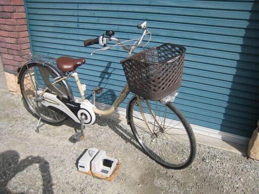 電動自転車 №6989 パナソニック リチウム ビビ DX 26インチ Panasonic