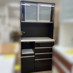 J2357  NITORI ニトリ キッチンボード ポスティア100KB 食器棚 クリーニング済み 　【リユースのサカイ柏店】 流山市 中古 食器棚 松戸市 中古 食器棚 我孫子市 中古 食器棚 船橋市 中古食器棚 守谷市 中古食器棚 取手市 中古食器棚