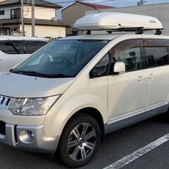 Delica D5 ルーフキャリア ＋ ルーフボックス セット