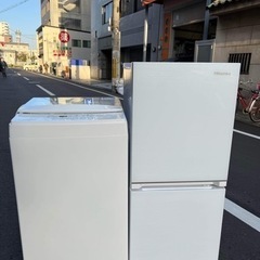 🌸 大阪市内配達設置無料 🌸2点セット冷蔵庫洗濯機🌸🌸