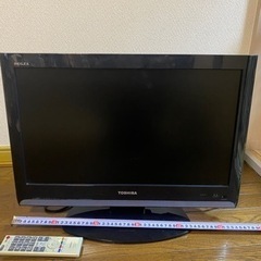 TOSHIBA液晶テレビ22V