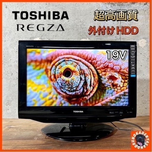 豪華 【ご成約済み】TOSHIBA REGZA 薄型テレビ 19型✨ 裏録対応