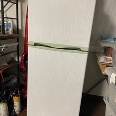決まりました　　冷凍冷蔵庫　138L  2018年製