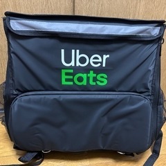 Uber配達用バック【正規品】ほぼ新品、自転車持ち運びできる大型...