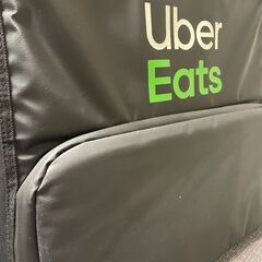 Uber Eats（ウーバーイーツ）ロゴ入り配達バッグ（ブラック）