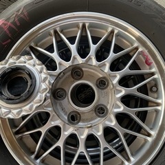 BBS ホイル　15インチx６ｊｊ+50 ブリッチストーン2021年タイヤ付き４本セット