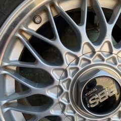BBS ホイル　15インチx６ｊｊ+50 ブリッチストーン2021年タイヤ付き４本セット